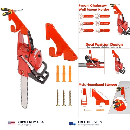 Chainsaw wall mount - wall, mount,