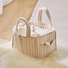Nappy Caddy - Cashmere Waffle