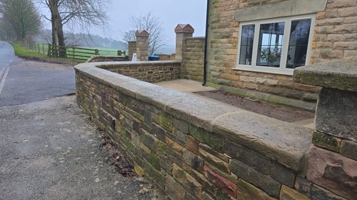 Wall coping stones - , 16”