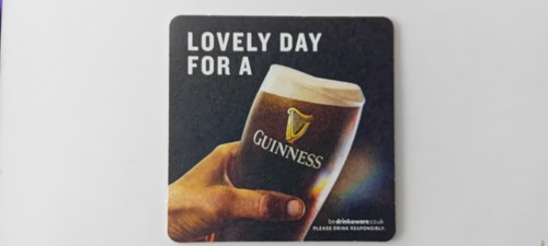 Lovely day for guinness - lovely,