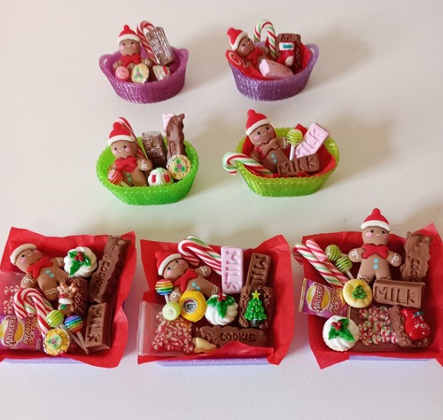 Miniature christmas hampers - miniature,
