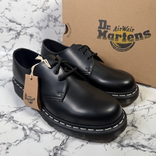 Martens black 1461 white - dr,