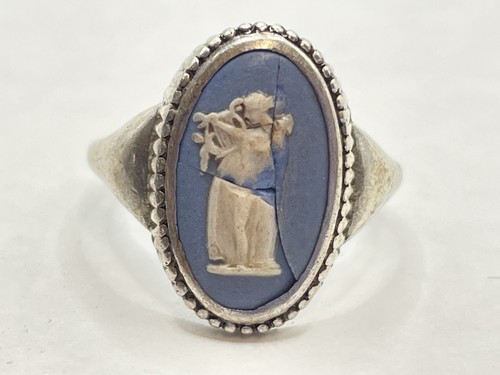 Vintage sterling silver blue - vintage,