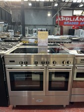 DeLonghi DTR 916-IND2 90cm Twin Cavity Electric Range Cooker