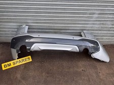 BMW F48 X1 M SPORT REAR BUMPER + SPLITTER SILVER PDC 2014-ON NEEDS PAINT GJ92 