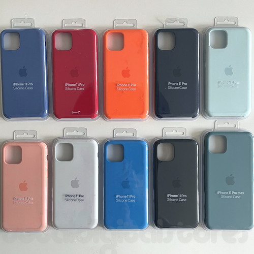 Apple silicone iphone - 11, case