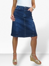 Ladies Stretch Denim A Line