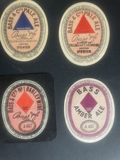 Bass Brewery 1950s Beer Labels