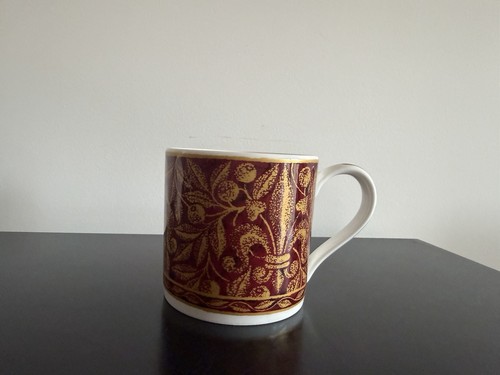 Wedgwood burgundy brocade - burgundy,