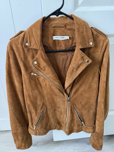 Naf suede - suede, camel
