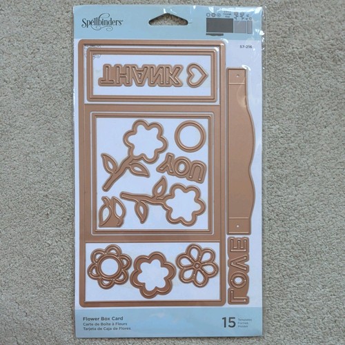 Spellbinders flower box card - spellbinders,