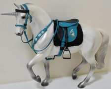 Handmade leather suede saddle