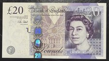 Old Twenty £20 Pound Note