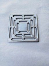 Bushed Stainless Steel Wet Room Grate Shower Floor Drain Easy to Clean