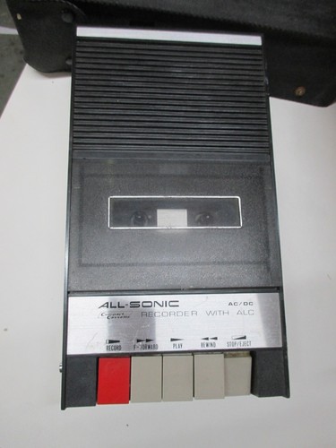 Vintage cassette recorder - vintage, recorder/