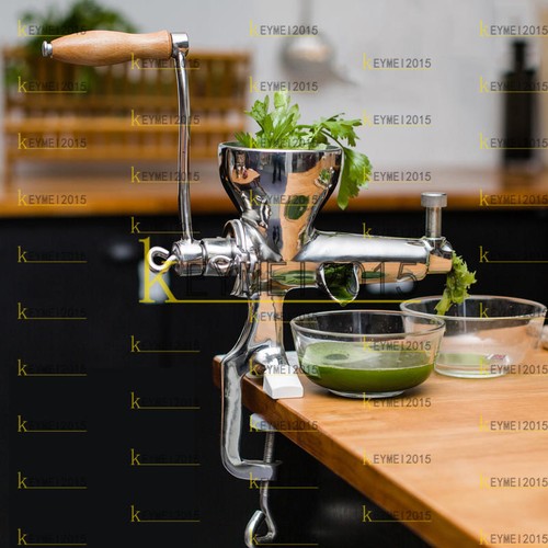 Stainless steel slow juicer - stainless,