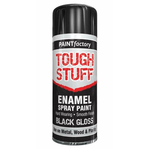 Tough stuff enamel black gloss - enamel,