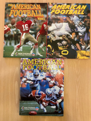 American football books 3 - x,