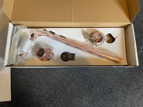Copper exposed plug and chain - copper,