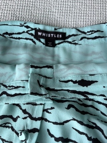Skirt whistles aqua with - whistles.,