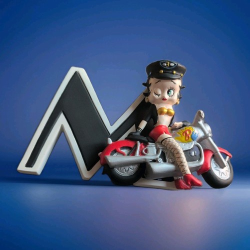 Betty boop alphabet figure - alphabet,