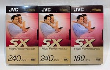 Jvc vhs blank video - 3x,