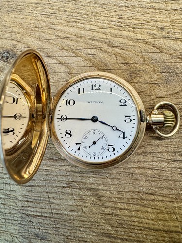 1922 waltham solid 9 carat - waltham,