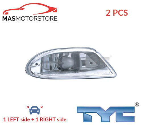 Fog light lamp pair - pair, tyc