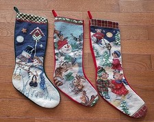 Vintage Needlepoint Christmas