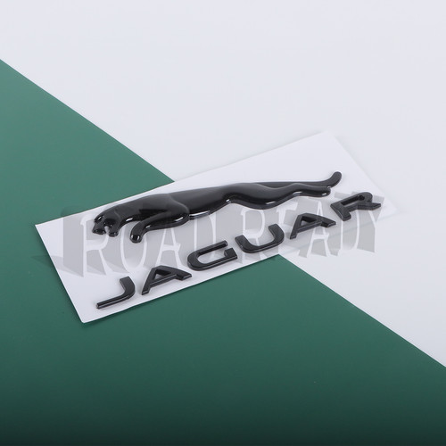 For jaguar letter emblem gloss - for,