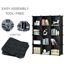 DIY Home PP Plastic 12 Cube