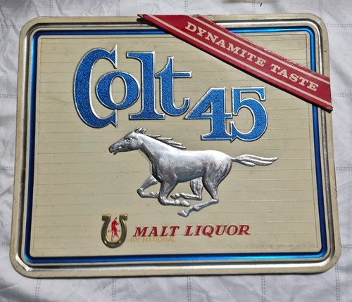 Colt malt liquor embossed - 45,
