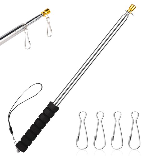 8ft telescopic flag - 9.8ft,