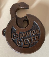Antique Champion 6-Lever