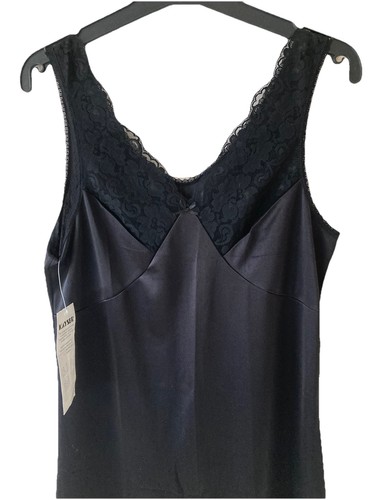 Vintage kayser black - black, nylon