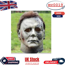 Michael Myers Mask Full Latex Halloween Horror Fancy Dress Costume Killer Scary