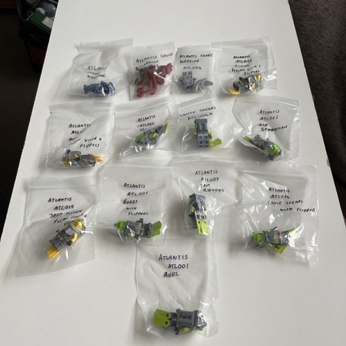 Lego minifigures atlantis - lego,