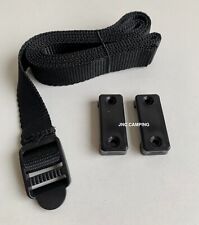 Battery Strap Retaining Strap With Buckle & Brackets 1500mm Caravan Motorhome