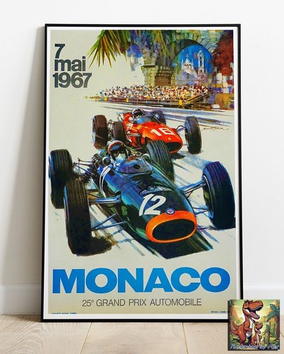 Monaco grand prix 1967 - grand, repro