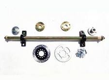 Go Kart drift trike project 25mm 850mm Axle sprocket disc weld flexible spot