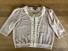 Fever of London Ladies Shrug Taupe Size 12