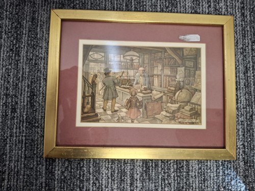 Framed anton pieck print - framed,