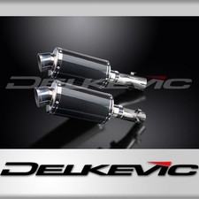 HONDA CB1300DC X-4 1997-2003 225mm OVAL CARBON SILENCER EXHAUST KIT