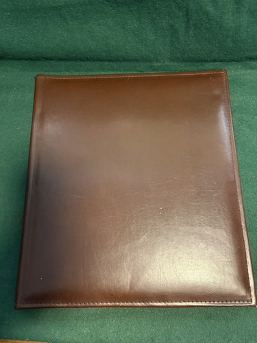 Vintage large brown faux - large,