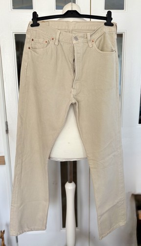 Levi 501 beige jeans - levi’s,