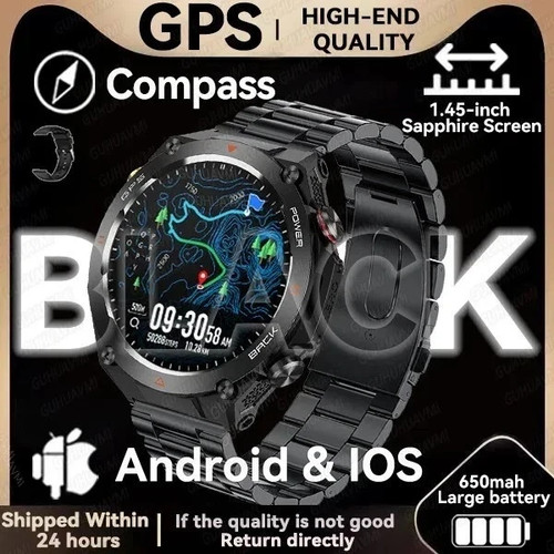 Waterproof smart watch gps - smart,