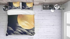 3D Japanese Style Moon Quilt