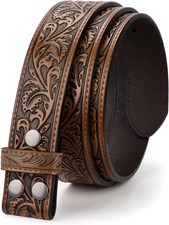 LEACOOLKEY Western Belt Strap