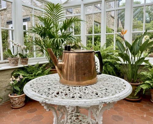Antique edwardian solid copper - antique,