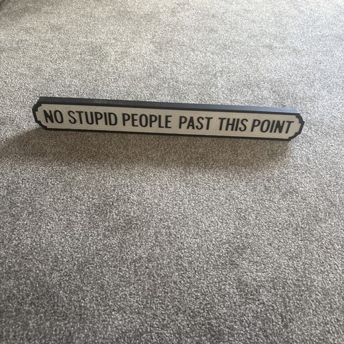 Vintage street sign mini home - sign,